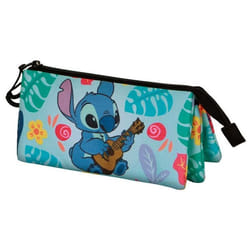 Trousse Triple - Disney Lilo et Stitch Guitar - Vert - Taille Unique