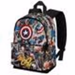 Petit Sac à dos HS FAN - Marvel Captain America Comic - Multicolore - Taille Unique