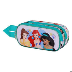 Trousse Double 3D - Disney Princesses Disney Rainbows - Multicolore - Taille Unique