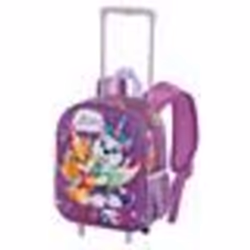 Sac à dos 3D à Roulettes Petit - La Pat Patrouille Magic - Lilas- Taille Unique