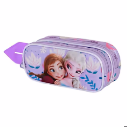 Trousse Double 3D - Disney La Reine des Neiges 2 (Frozen) Beauty - Lilas - Taille Unique