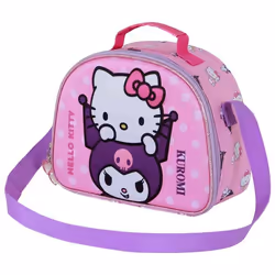 Sac Repas 3D - Hello Kitty - Playful - Rose - Isotherme - Compartiment Unique