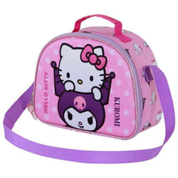 Sac Repas 3D - Hello Kitty - Playful - Rose - Isotherme - Compartiment Unique