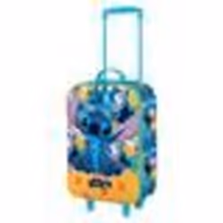 Valise Trolley Soft 3D - Disney Lilo et Stitch Colors - Turquoise - Taille Unique