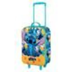 Valise Trolley Soft 3D - Disney Lilo et Stitch Colors - Turquoise - Taille Unique