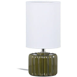 Ixia - Lampe verte en céramique 28 cm