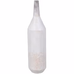 Vase Blanc Fer 15 x 15 x 60,5 cm