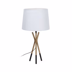 BigBuy Home 8445146121769, Noir, Or, Blanc, Tissu, Fer, Universel, Noir, E27, 1 ampoule(s)