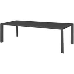 Table de Salle à Manger Io Graphite Aluminium 280 x 100 x 75 cm