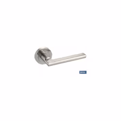 Jeu de manivelles Vienna en aluminium avec rosace ronde en nickel Le jeu de manivelles > en aluminium avec rosace ronde en ni ...