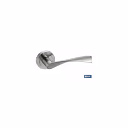 Ensemble de manivelles en aluminium avec rosace ronde en nickel L'ensemble de manivelles en aluminium > avec rosace ronde en  ...
