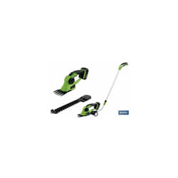 Kit Rallonge Taille-haie Et Roues Batterie Li-Ion 18v 1200 Rpm