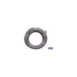 Rouleau de Câble Galvanisé 100M 3mm D-1770 6x7+1 Le Rouleau de Câble Galvanisé de 100 mètres, de 3mm de diamètre, est conform ...