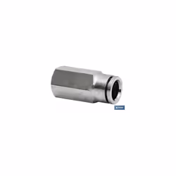 Raccord de tube droit de 6 mm. Femelle 1/8 Les raccords instantanés à filetage femelle en métal droits et récupérables pour t ...