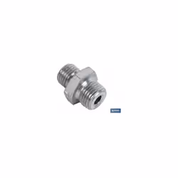 Raccord d'épissure 22 x 1,5 - 10 x 1,5, double mâle avec filetage Ce raccord double mâle avec filetage est idéal pour réalise ...