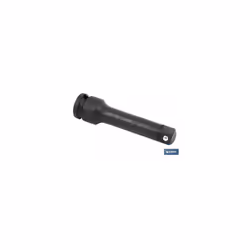 Rallonge à impact noire 3/8' en longueur 75 mm Bouche carrée 1 : 3/8" Longueur [ mm] : 75mm