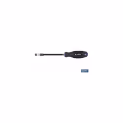 Tournevis flexible avec embouts 1/4 Le tournevis flexible avec embouts 1/4" modèle Confort plus est un outil indispensable po ...