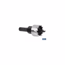 Couronne HSS réaffûtable - 23 mm Couronnes HSS réaffûtables en acier rapide rectifié M2 avec brise-copeaux et broche intégrée ...