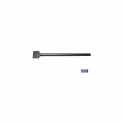 Burin SDS Max de 400 mm de large Le burin SDS Max de 400 mm de large est un accessoire conçu pour les marteaux avec ancrage S ...