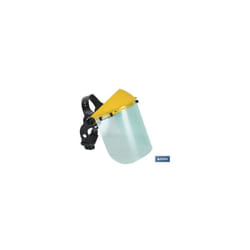 Casque de protection pliable et réglable manuellement EN166/EN1731 200x390x1mm