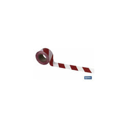 Ruban de balise rouge/blanc 50 mm x 100 m