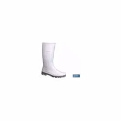Bottes en caoutchouc blanches en PVC (UNE-EN 20347-1). Semelle antidérapante et résistante à l'abrasion. Résistant aux graiss ...