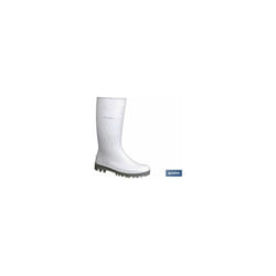 Botte d'Eau Pvc Blanc Taille 40
