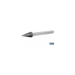 Fraise rotative conique de 3 mm.