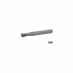 Pourriture du fraisier. Conique Inv. Sans Dent. Avant 3 mm. La fraise rotative à dents croisées en métal dur conique inversé  ...