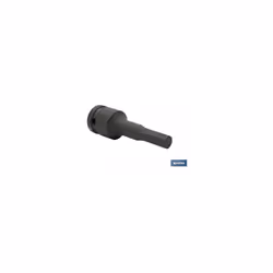 Douille à choc 1/2 Hexag. Mâle 5 mm Métrique : 5 mm Douille à impact noire 1/2' de long, bouche allen mâle Disponible dans le ...