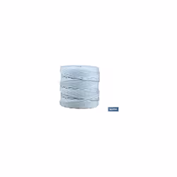 Bobine de cordon poly tressé 5 mm 200 Mts blanc Cordon tressé d'environ 5 mm de diamètre disponible en blanc, bleu, vert, mar ...