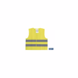 Gilet réfléchissant jaune pour enfants Le gilet réfléchissant jaune pour enfants est composé à 100 % de polyester de haute qu ...