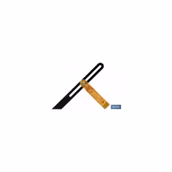 Biseau réglable de 250 mm Le carré biseauté en forme de T de 250 mm est un outil réglable qui vous permet d'ajuster l'angle d ...