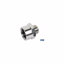 Rallonge cylindrique avec filetage métallique Matériau : Métal Mesures : Diverses disponibles Filetage externe : 1/4'' Fileta ...