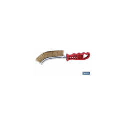 Brosse universelle pour acier laitonné