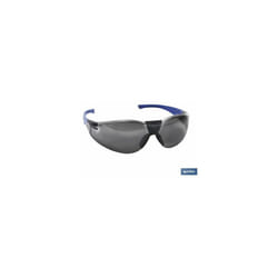 Lunettes de sécurité modèle élastique bleu
