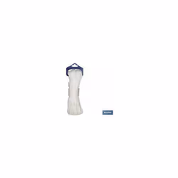 Blister Skein Poly Cord 5mm 10m Blanc Cordon tressé sous blister en polypropylène à l'extérieur et âme texturée. Diamètre du ...