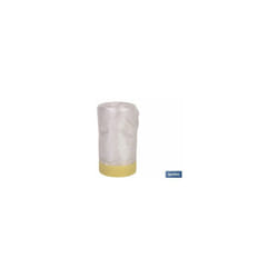 Ruban Crêpe + Rouleau Plastique 80° (60cm x 22,5m)