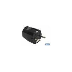 Prise bipolaire noire (16a-250v)