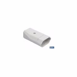 Base de prise d'air bipolaire blanche (10a-250v) Base d'air bipolaire 10 A avec puits de protection Matériau thermoplastique  ...