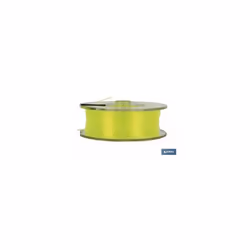 Ligne de pêche Blister 0,9 mm 100 M Jaune Ligne de pêche monofilament 100% nylon, blanche, 0,90 mm et 100 mètres de long. Sur ...
