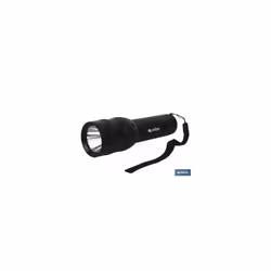 Lampe de poche LED haute puissance en aluminium 120lm Ø3,7 . Avec une luminosité de 120 lumens et une portée de 100 mètres, c ...