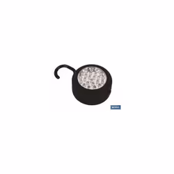 Lampe à aimant/crochet ronde à 24 LED La lampe à aimant/crochet ronde à 24 LED est une solution polyvalente pour éclairer n'i ...