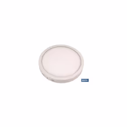 Downlight Surface Blanc 12w Ø174 mm Le Downlight rond en Surface Blanc avec 12W et 6000K est une option élégante et fonctionn ...