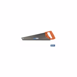 Scie de menuisier 18" 450 mm Scie de menuisier, spécialement conçue pour couper le bois et le plastique. Elle a une denture t ...