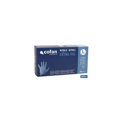Boîte de 100 gants en nitrile extra résistants t - l