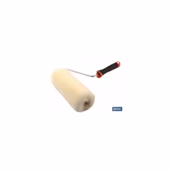 Rouleau en laine 22 cm Ø 50 manche professionnel Le rouleau en laine naturelle avec manche inclus est l'outil parfait pour ap ...