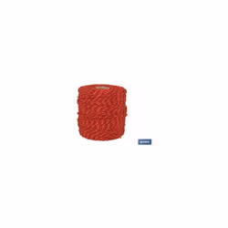 Cordon tressé Hippie rouge/jaune 3 mm x 25 M Le cordon tressé > en rouge et jaune est idéal pour une variété d'utilisations, ...