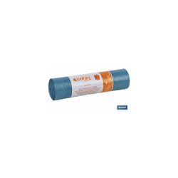 Sac Poubelle à Fermeture Automatique 55x55 G.65 Couleur Bleu 15 Unités