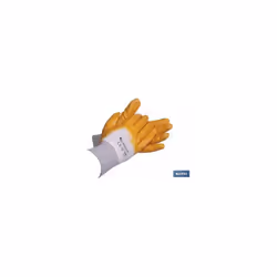Gant en nitrile jaune Blister taille 8 Les gants en nitrile jaune UNE-EN 20388 sont le choix parfait pour protéger vos mains  ...